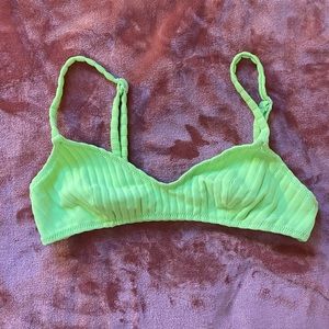 Solid & Striped Bikini Top